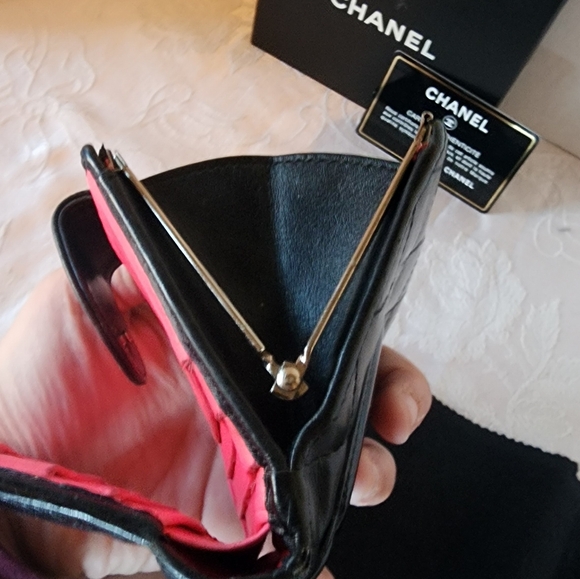 Chanel Full Inclusion Cambon Compact Bifold Wallet, EUC - Picture 11 of 16